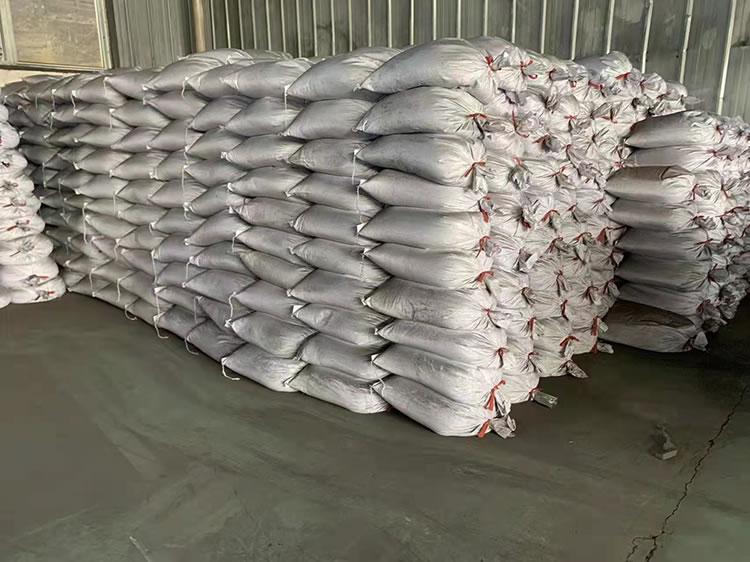 25kg袋裝一次還原鐵粉現(xiàn)場